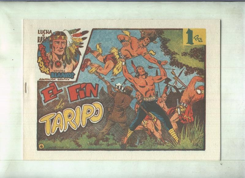 Facsimil: Lucha de Razas numero 04: El fin de Taripo