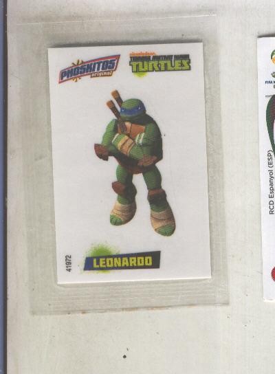 Cromos: Leonardo de Teenage Mutant Ninja Turtles