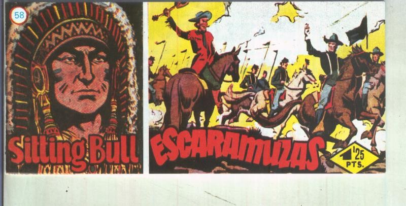 Fascimil: Sitting Bull numero 58: Escaramuzas