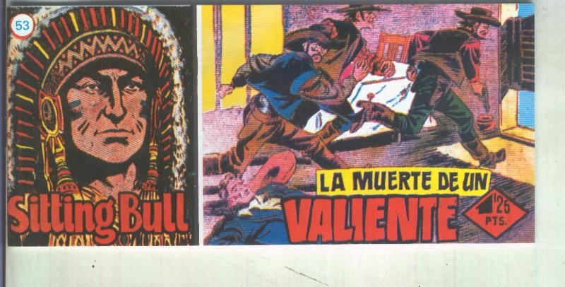 Fascimil: Sitting Bull numero 53: La muerte de un valiente