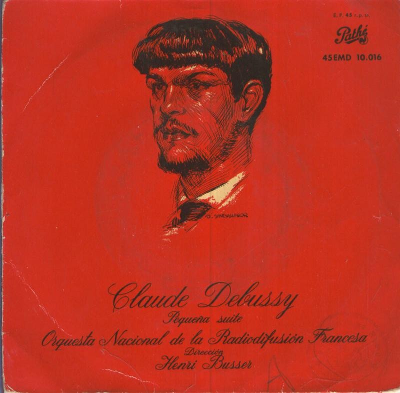 Disco Vinilo 45rpm: CLAUDE DEBUSSY - Pequena Suite