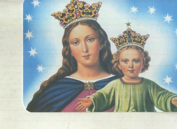 Calendario bolsillo 1999: Virgen Maria con el niños Jesus