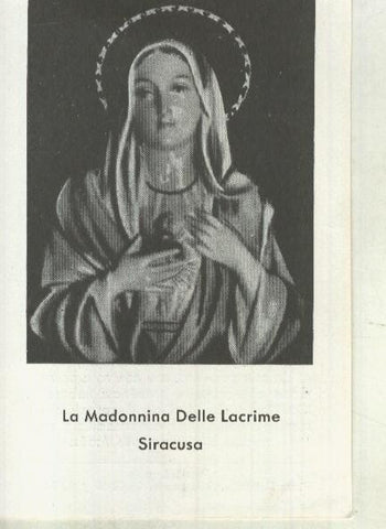 Estampa La Madonnina Delle Lacrime Siracusa