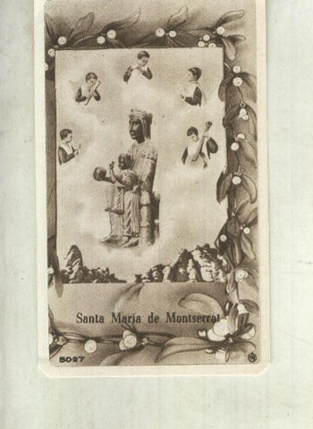 Estampa: Breu visita espiritual a Nostra Dona de Montserrat