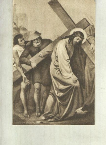 Estampa: Passio de nostre senyor Jesucrist, texto en catalan
