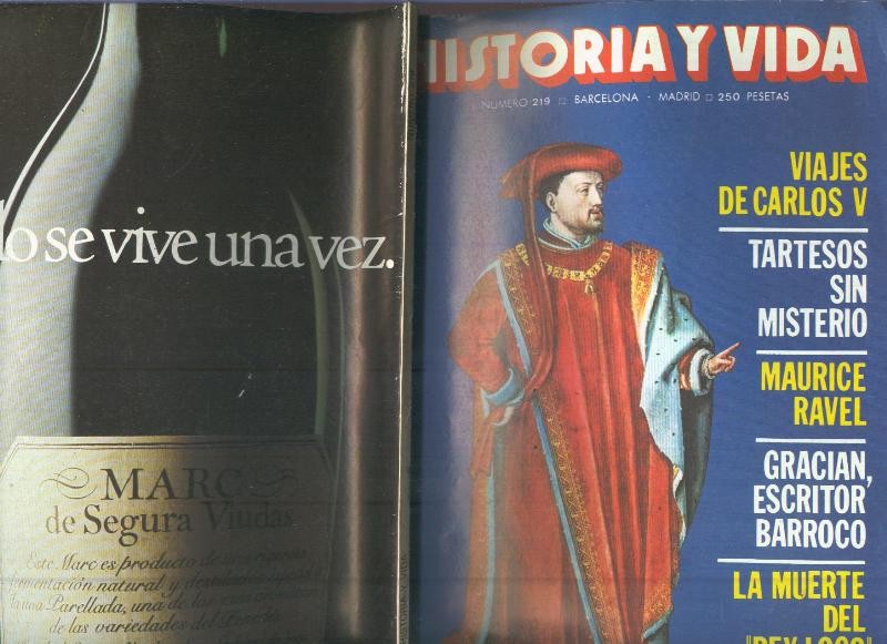 Historia y vida numero 219: Luis II de Baviera