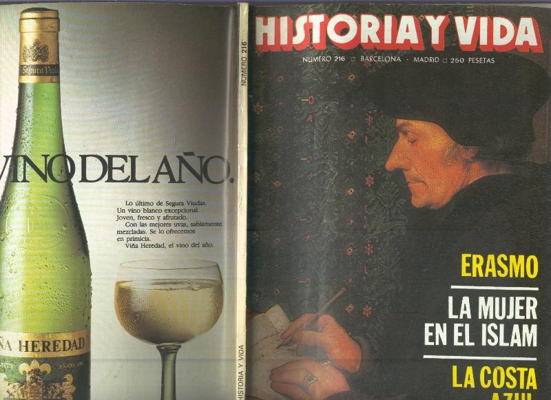 Historia y Vida volumen 216
