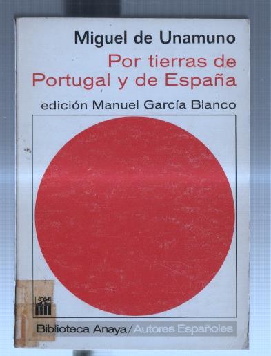 Biblioteca Anaya numero 040: Por tierras de Portugal y de España