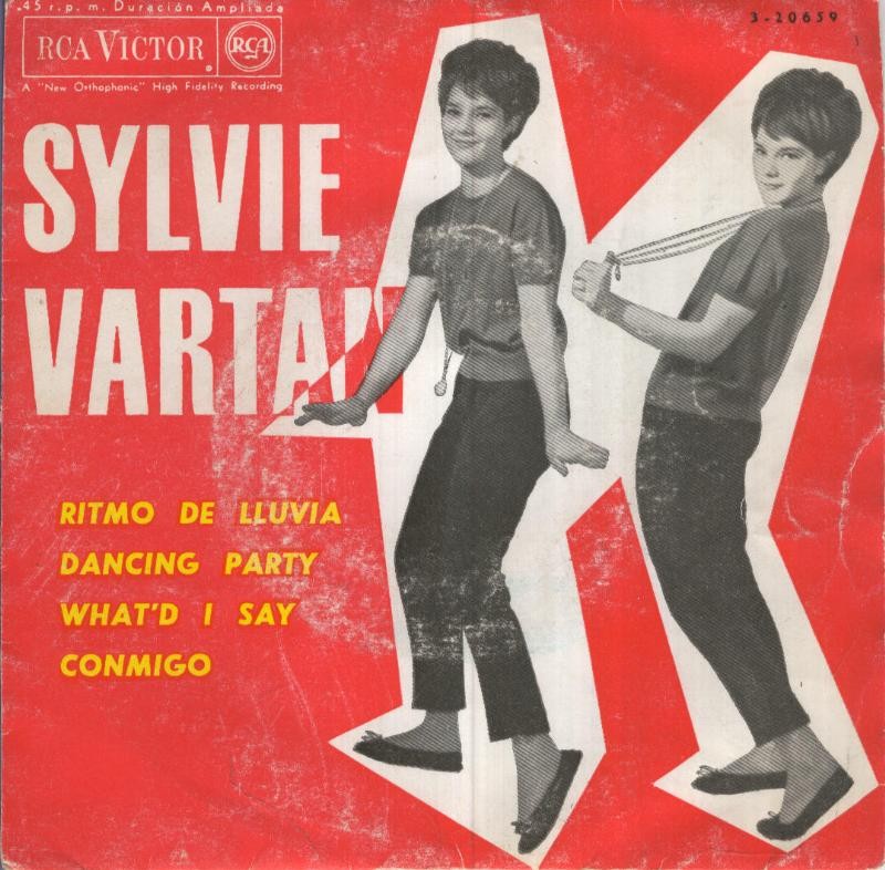 Disco Vinilo 45rpm: SYLVIE VARTAN - Ritmo de lluvia