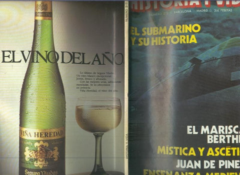Historia y Vida numero 212: El submarino y su historia