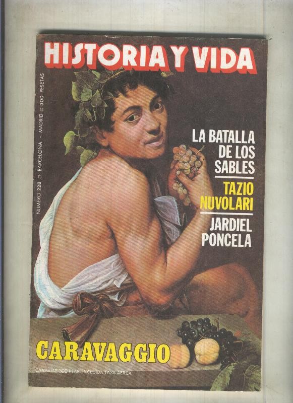Historia y Vida numero 228 (numerado 1 en trasera(