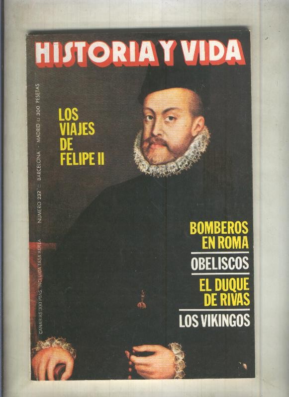 Historia y Vida numero 232 (numerado 1 en interior cubierta)