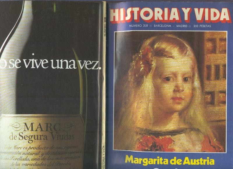 Historia y Vida numero 208 : Los calidos veranos de España