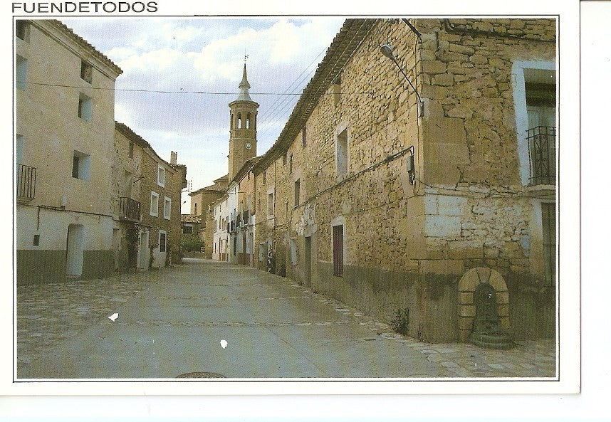 Postal 038948 : Fuendetodos
