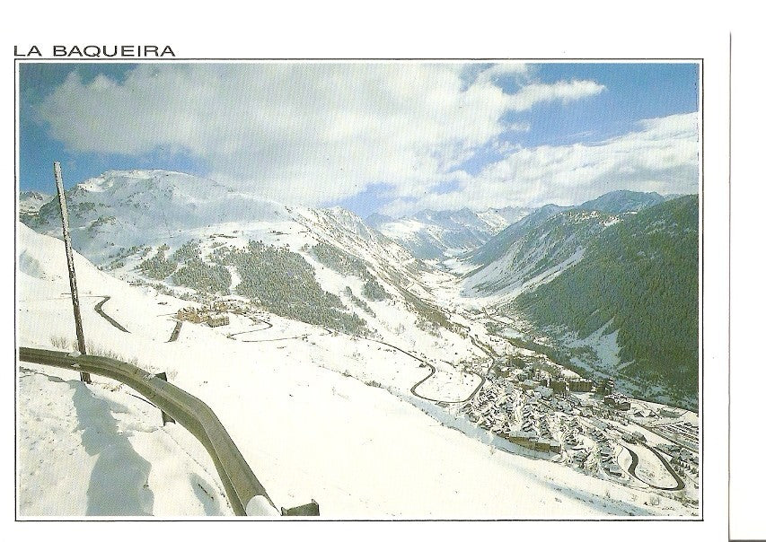 Postal 038950 : Pirineu Catala. Baqueira. Port bonaigua