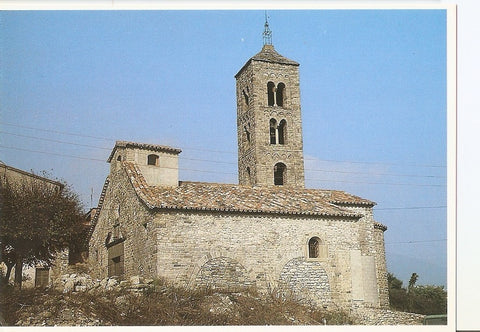 Postal 038953 : Esglesia de Sant Vicenç de Torello. Osona