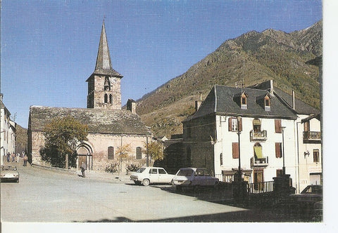 Postal 038958 : Bossost (Lleida). Vall dAran. Esglesia Parroquial de lAssummpcio