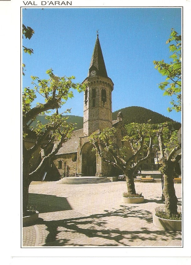 Postal 038964 : Pirineu Catala. Vielha. Gleisa de Sant Miqueu