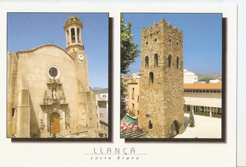 Postal 038971 : Costa Brava. Llança