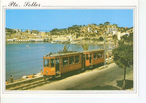 Postal 038979 : Mallorca (Baleares) España. Soller detalle del puerto