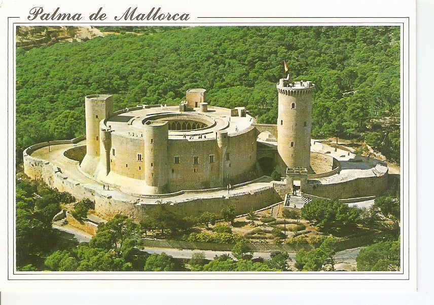 Postal 038985 : Mallorca (Baleares) España. Palma Castillo de Bellver
