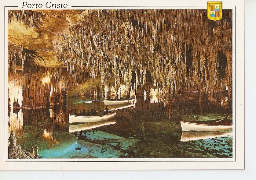 Postal 038987 : Porto Cristo. Mallorca. Interior de las cuevas
