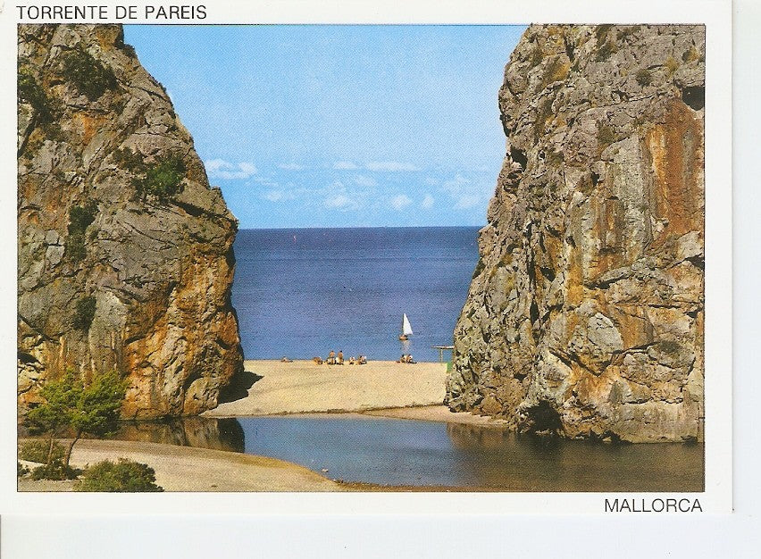 Postal 038988 : Torrent de Pareis. Mallorca