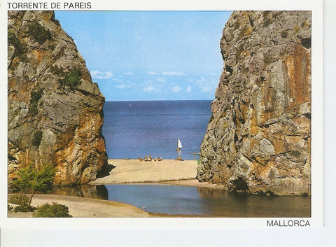Postal 038988 : Torrent de Pareis. Mallorca