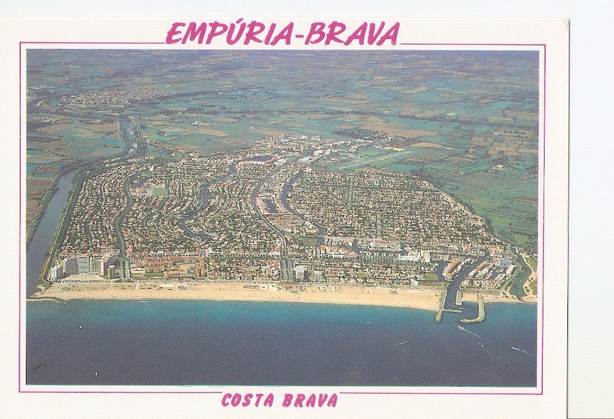 Postal 038992 : Empuria Brava (Costa Brava). Vista panoramica