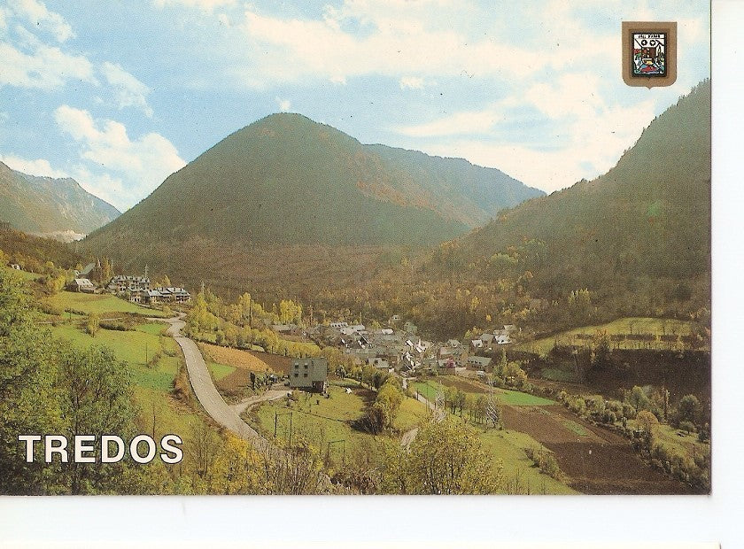 Postal 038996 : Pirineu Catala. Val dAran. Tredos. Vista general