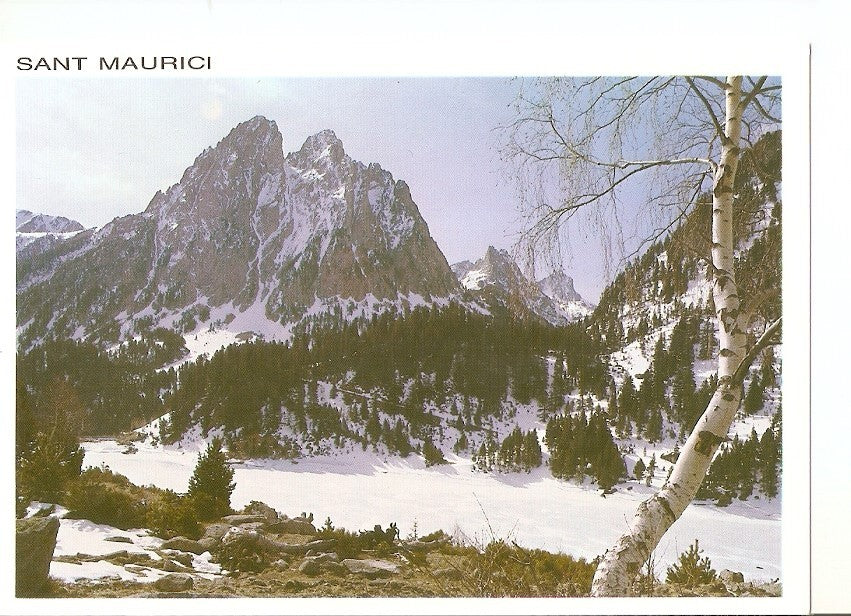 Postal 039020 : Parc Nacional de Sant Maurici. Pirineu catala. Dels Encantats