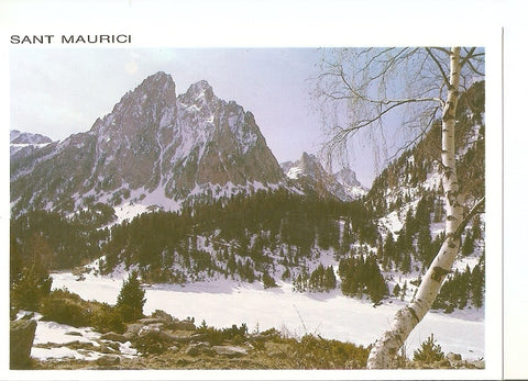 Postal 039020 : Parc Nacional de Sant Maurici. Pirineu catala. Dels Encantats
