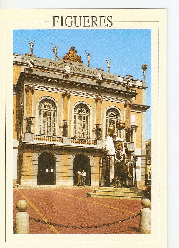 Postal 039024 : Figueres (Alt Emporda). Teatro-Museo Dali. Fachada principal