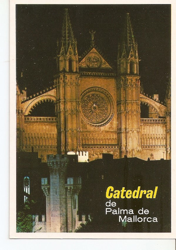 Postal 039027 : Mallorca (Baleares) España. Palma.la Catedral (Siglo XIII)