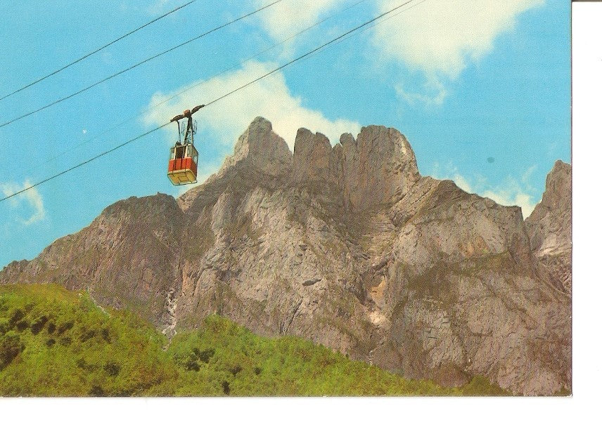 Postal 039033 : Picos de Europa. Espinama (santander). Teleferico de Fuente De