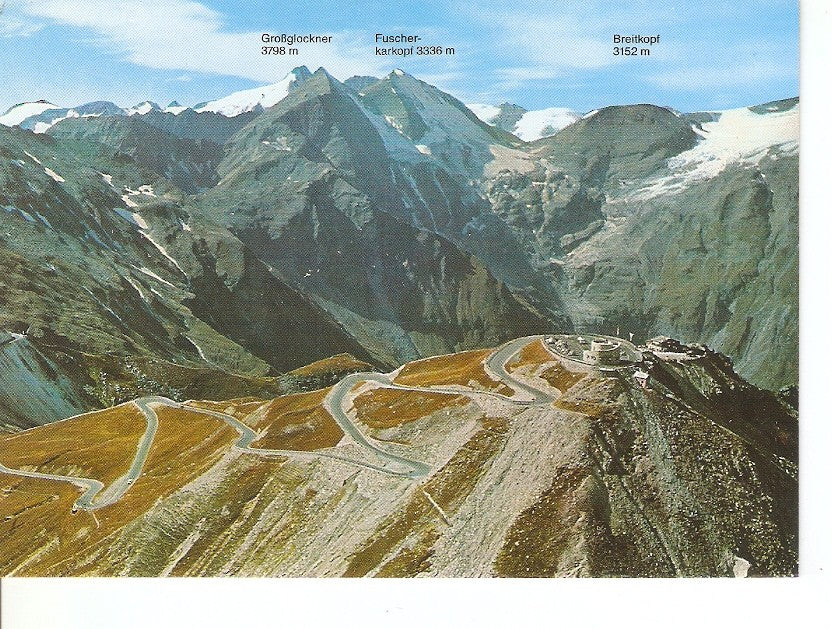 Postal 039057 : GroBglockner HochalpenstraBe. Parkplatz EdelweiBspitze