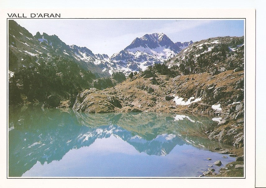 Postal 039089 : Vall dAran. Pirineu Catala. Estany Llong de Colomers