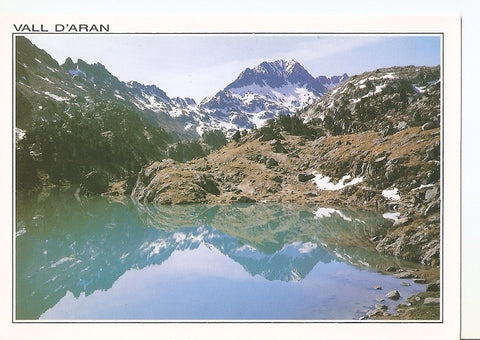 Postal 039089 : Vall dAran. Pirineu Catala. Estany Llong de Colomers