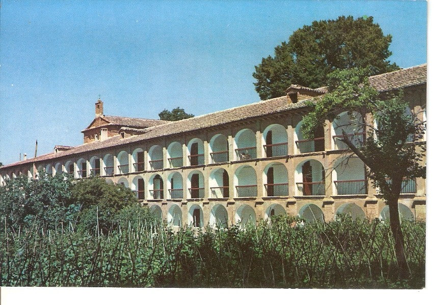 Postal 039117 : Monasterio de Piedra (Zaragoza). Galerias de las habitaciones