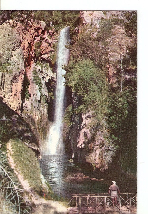 Postal 039119 : Monasterio de Piedra (Zaragoza). Cascada de la Cola del Caballo