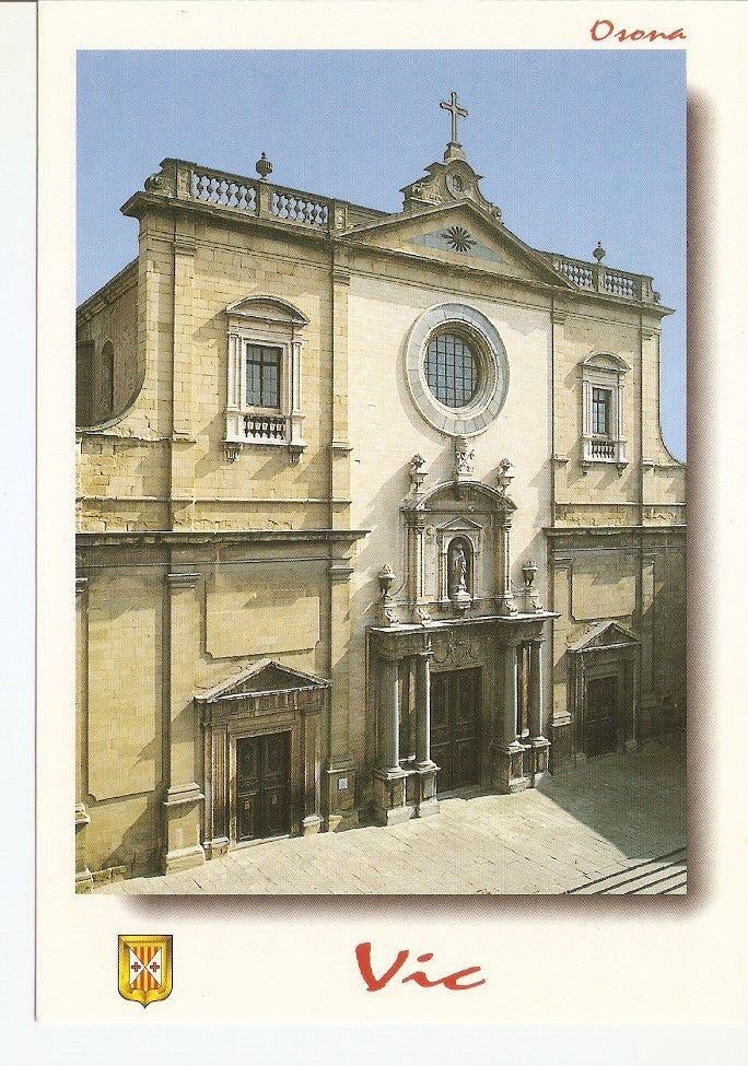 Postal 039128 : Vic. Osona. Catedral de Sant Pere