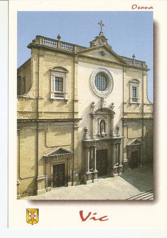 Postal 039128 : Vic. Osona. Catedral de Sant Pere