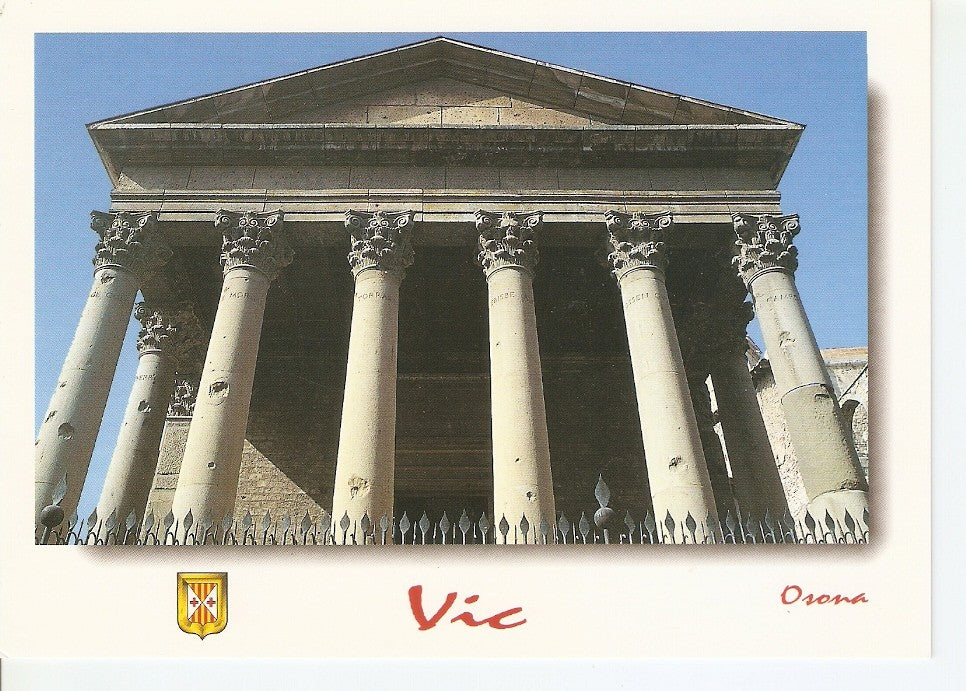 Postal 039133 : Vic. Osona. Temple Roma
