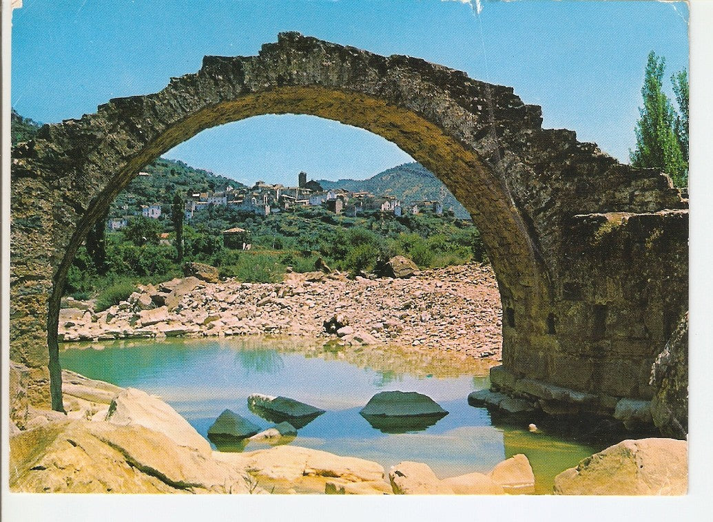 Postal 039159 : Boltaña. Puente romano