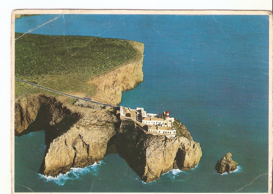 Postal 039160 : Farol do Cabo de S. Vicente Primeiro Farol de Portugal