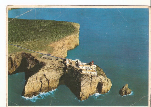 Postal 039160 : Farol do Cabo de S. Vicente Primeiro Farol de Portugal