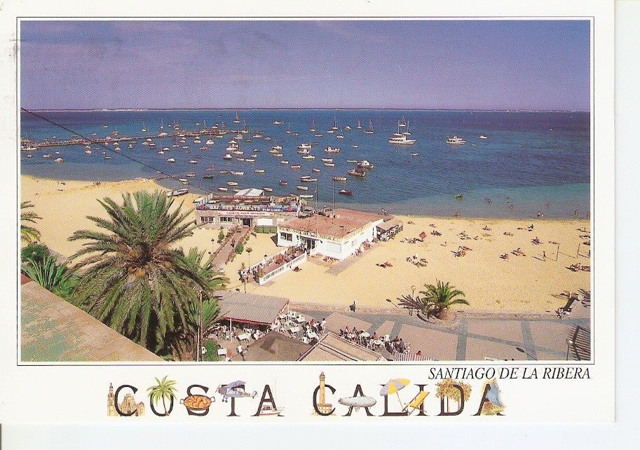 Postal 039163 : Costa Calida. Playa Barnuevo (Santiago de la Ribera)