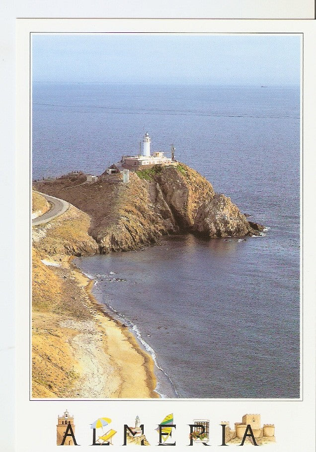 Postal 039218 : Almeria. Faro del Cabo de Gata (Parque Natural Cabo de Gata-Nijar)
