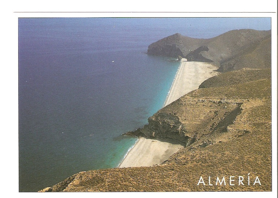Postal 039228 : Playa de los Muertos. Almeria