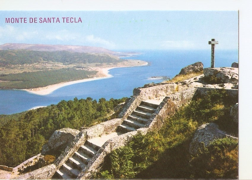 Postal 039241 : Monte de Santa Tecla. La Guardia (Galicia). 